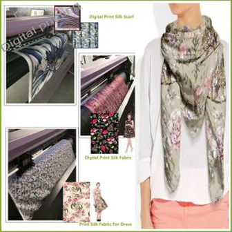 Digital Printing Silk Scarf