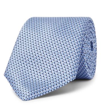 Custom Fashion Jacquard Silk Tie för män