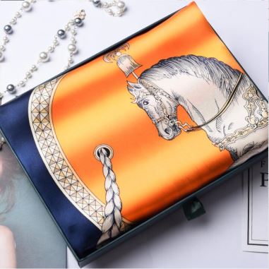 Western Fashion Silk Scarf Wild Winter